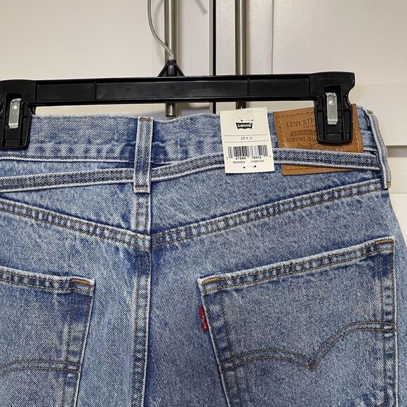 Levi's Women's Blue Premium XL Straight Women's Jeans, 29x31 NWT - Picture 7 of 10